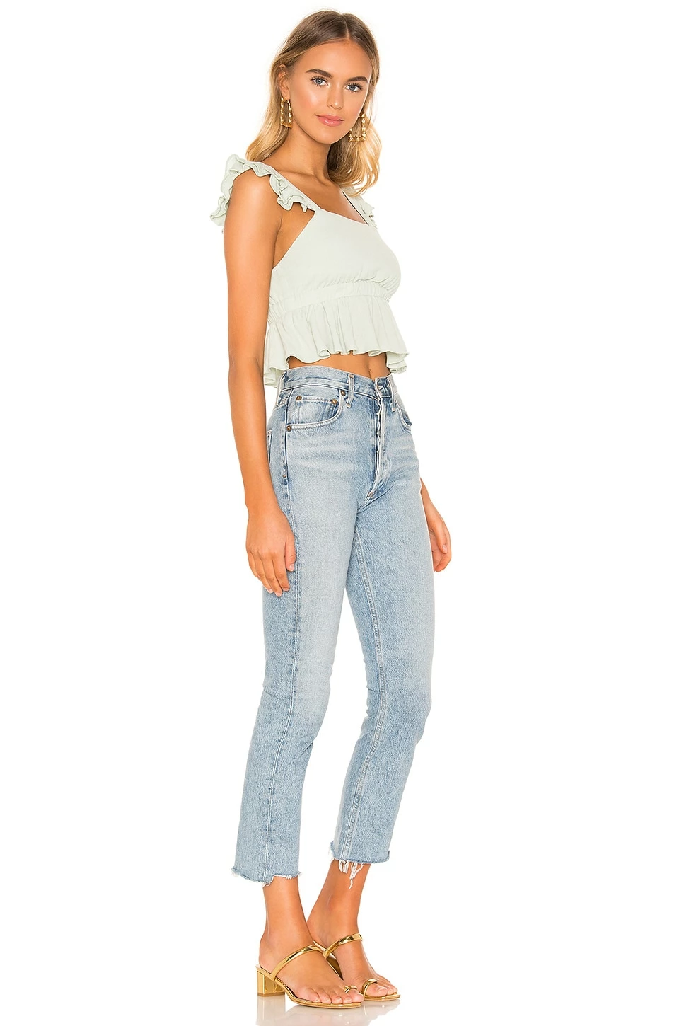 Best Sale ๐ RAYE Baby Heel In Gold ๐ 8 Best Sale ๐ RAYE Baby Heel In Gold ๐ - Image 6