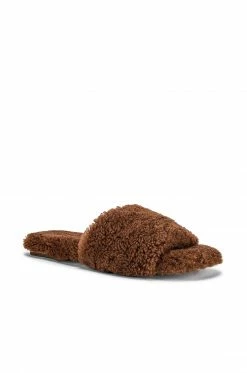 Hot Sale ⭐ RAYE Shearling 🩴 Sandal In Camel 👏 -RAYE Official Store RAYE WZ1759 V2
