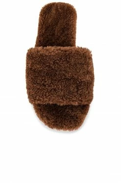 Hot Sale ⭐ RAYE Shearling 🩴 Sandal In Camel 👏 -RAYE Official Store RAYE WZ1759 V4