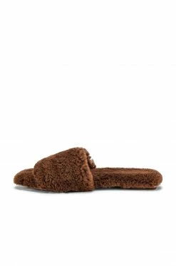 Hot Sale ⭐ RAYE Shearling 🩴 Sandal In Camel 👏 -RAYE Official Store RAYE WZ1759 V5