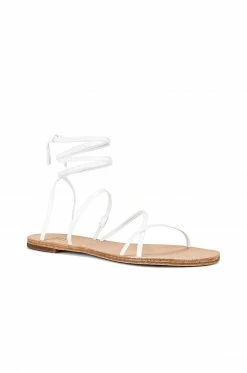 Budget 👏 RAYE Tied Up 🩴 Sandal In White 🔔 -RAYE Official Store RAYE WZ2071 V2