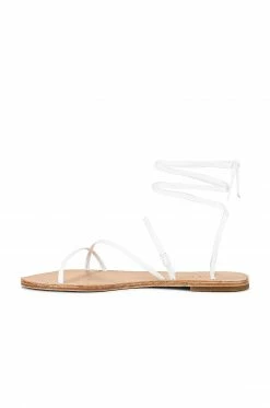Budget 👏 RAYE Tied Up 🩴 Sandal In White 🔔 -RAYE Official Store RAYE WZ2071 V5