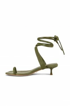 Cheap 👍 RAYE Moss Heel In Olive Green 🤩 -RAYE Official Store RAYE WZ2073 V5
